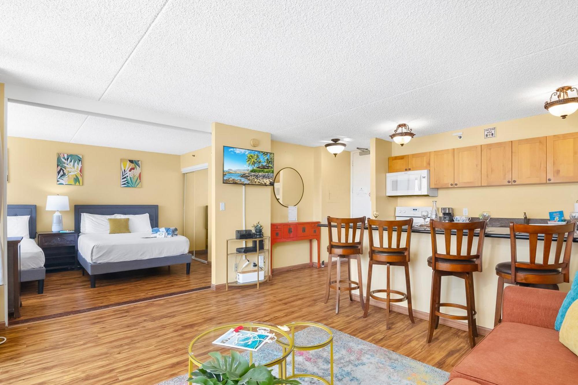 Beautiful 1Br, Steps To Waikiki Beach And Parking Honolulu Zewnętrze zdjęcie