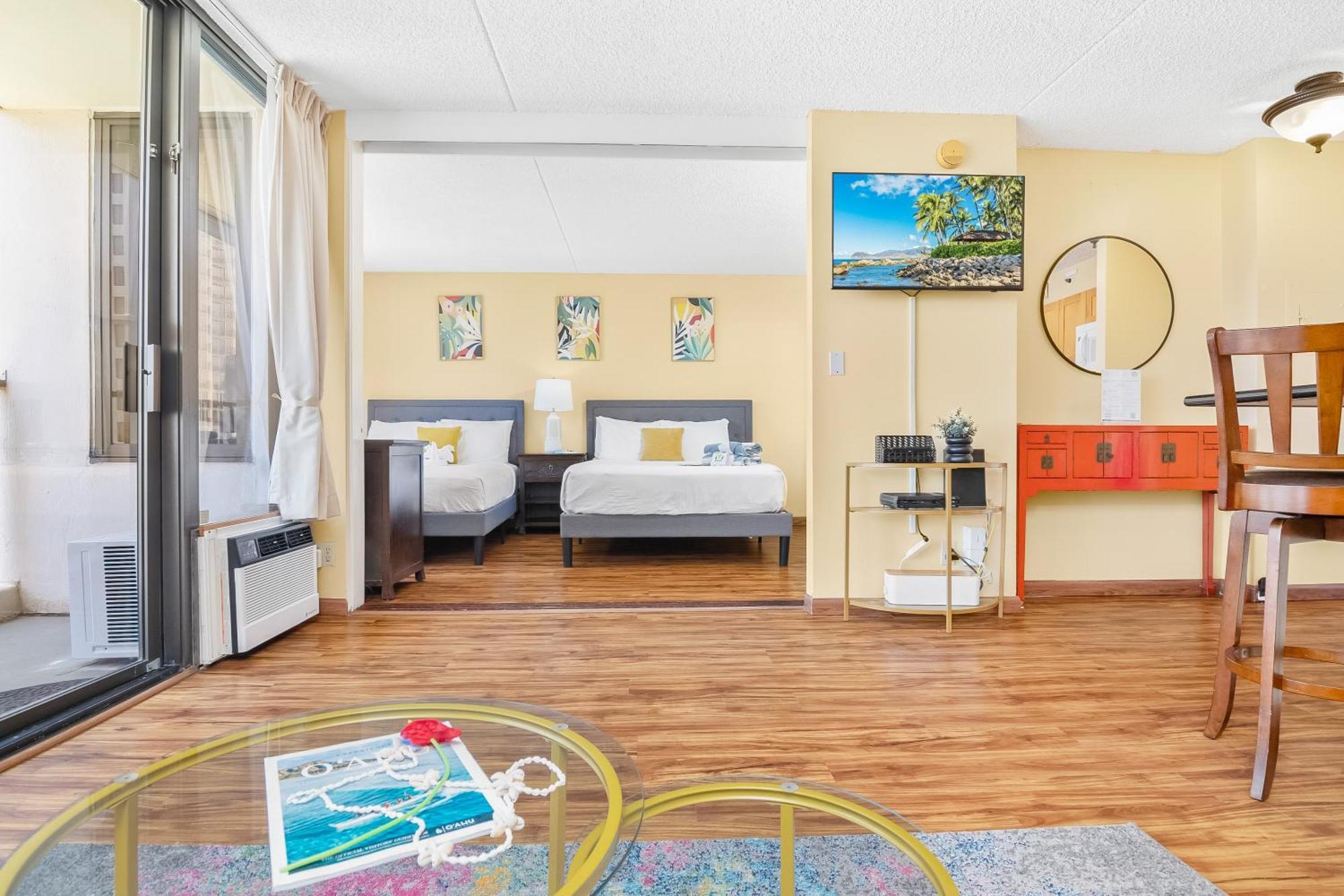 Beautiful 1Br, Steps To Waikiki Beach And Parking Honolulu Zewnętrze zdjęcie