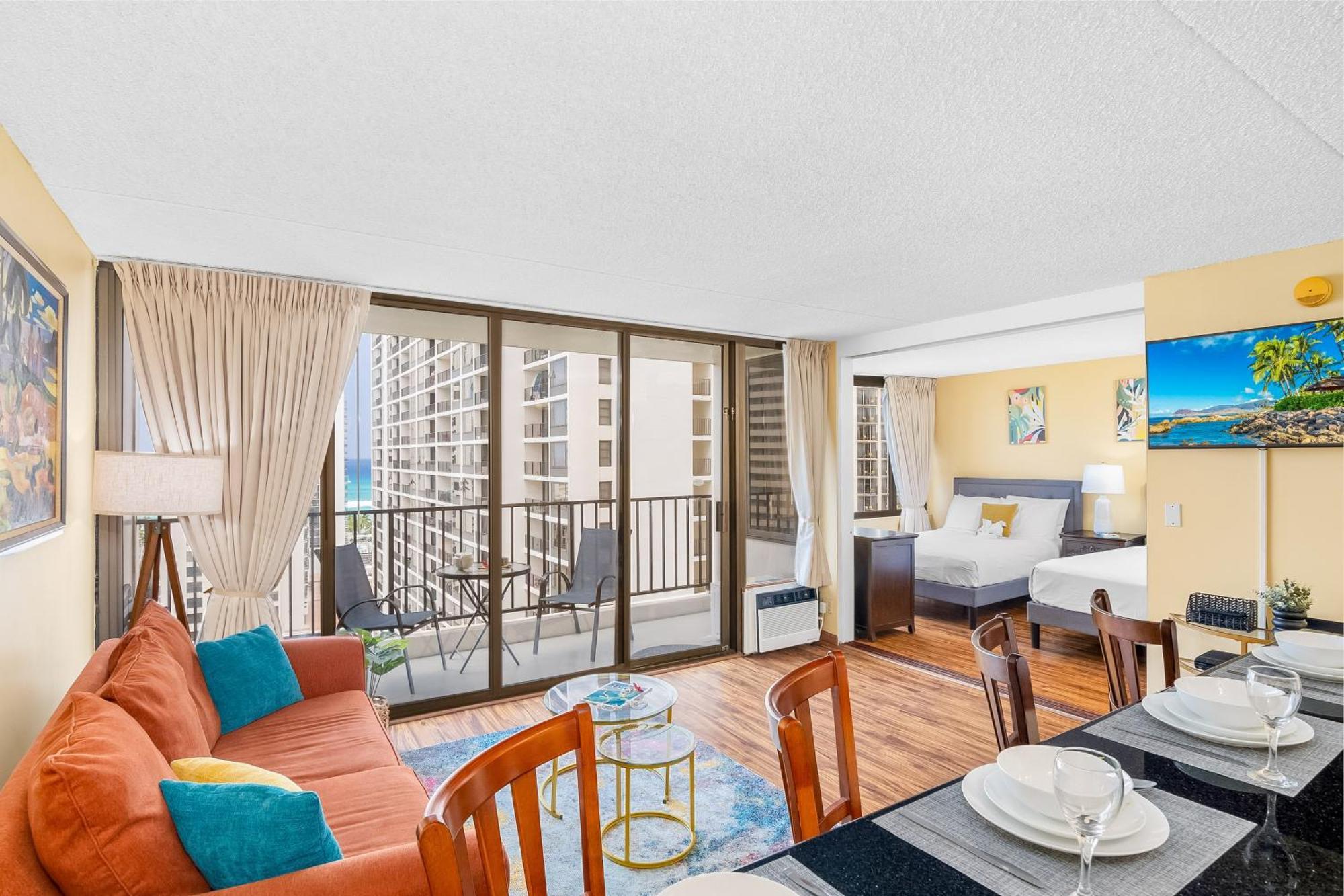 Beautiful 1Br, Steps To Waikiki Beach And Parking Honolulu Zewnętrze zdjęcie